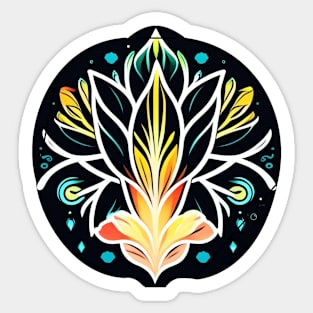 Flower mandala Sticker